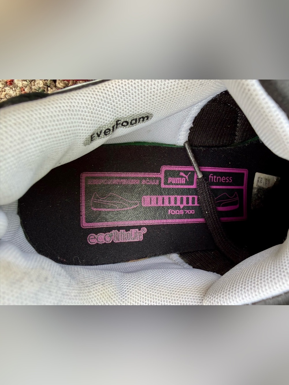 📣PUMA Body Train Black Nubuck Sports/Fitness Shoes - Picture 15 of 16